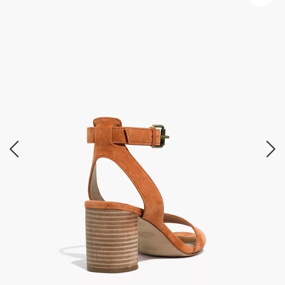 Madewell The Claudia Sandal in Suede - Picture 2 of 7
